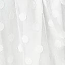 White Polka Dot Mesh Button Down Top 4 White Polka Dot Mesh Button Down Top - Image 4