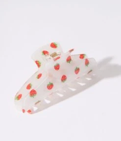 White Strawberry Hair Claw -New Dress Store white strawberry hair claw 325645