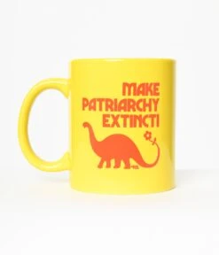 Yellow Make Patriarchy Extinct Coffee Mug